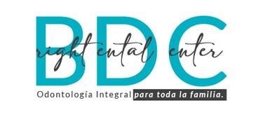 Logo de clínica dental BDC
