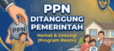 Pajak Pertambahan Nilai ditanggung pemerintah