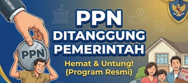 Pajak Pertambahan Nilai ditanggung pemerintah