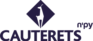 logo cauterets représentant un isard bleu