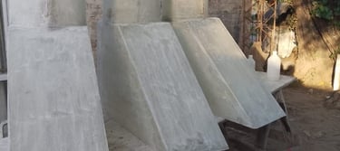 Tubos de fibra de vidrio listos para envío. Soluciones Masterplas para el transporte de químicos.