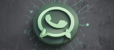 a green and white whatsappressly whatsappress