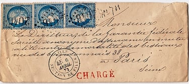 Losange Gros Chiffres 2046 C et type 17.