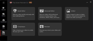 itop video editor terminal