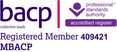 BACP registered member logo.