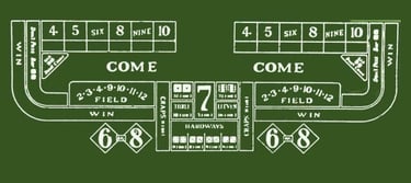 Old Craps Layout