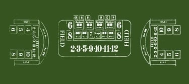 Old Craps Layout