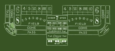 Old Craps Layout