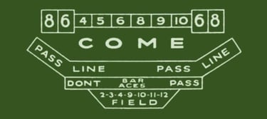 Old Craps Layout