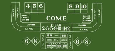 Old Craps Layout