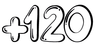 mas de 120 clientes satisfechos