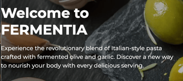 Benvenutiin Fermentia Fermented Italian Style Bread and Pasta