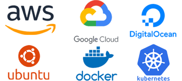 aws google cloud digital ocean ubuntu docker kubernetes