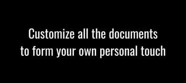 a black and white photo with a black background and text that says
