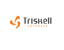 a logo for trishell software