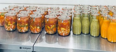 Production conserves au laboratoire