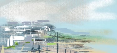 Arniston Bay - digital postcard
