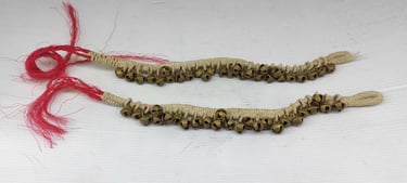"Handcrafted tribal-style medium anklet for feet–ethnic jewelry-Globally tradable"