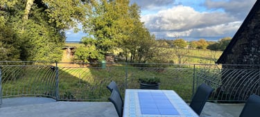 vue depuis la terrasse