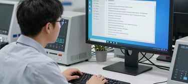 A cozy Scandinavian-style restaurant table set with fresh dishes and warm lighting.