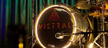 Invitados disfrutando de música en vivo en celebración privada, animación con banda Mistral 