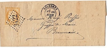 Losange Gros Chiffres 3422 et type 17.