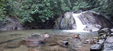 thailand khao lak ton pling waterfall
