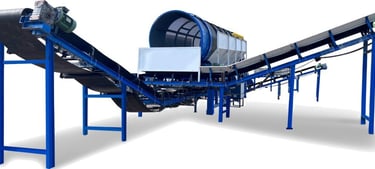 Rotary Trommel Machine