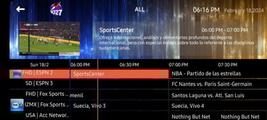Todos los deportes, ppv y eventos actualizados diariamente