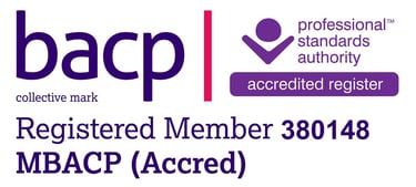 BACP Registered and Accredited member
