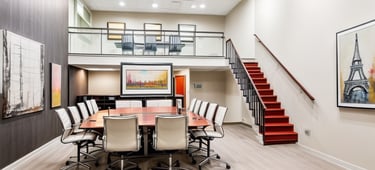 Rendering of office design possibilities