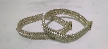 "Handcrafted artificial tribal anklet pair–ethnic jewelry for women-for foreign markets"