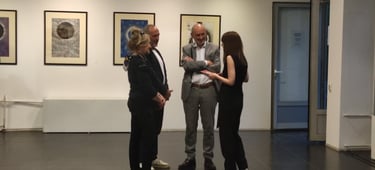 a photo from the exhibition Denis Bowen