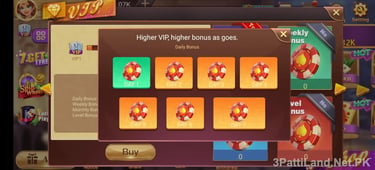 Daily collect bonus 3patti land