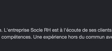 Avis des clients du Cabinet Socle RH basé à Muret Toulouse 