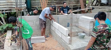Tuntaskan RTLH dan Sumur Air Bersih