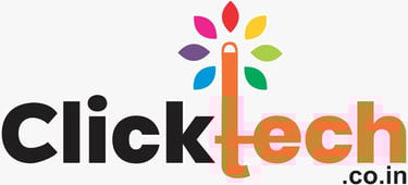 ClickTech testimonial for Ridhaan Technology’s digital marketing and SEO services, showcasing succes