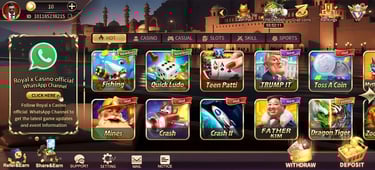 royal-21-club-game-home-screen