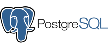 postgresql logo featuring a blue elephant head