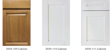 a variety of kitchen cabinets and cabinets