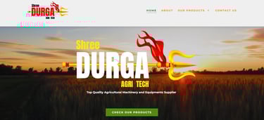 SHREE DURGA AGRI TECH - WEB DESIGNED AND DEVELOPED BY SCARDO GROUPS