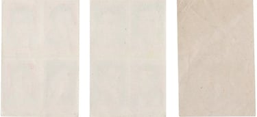 1956 Campoenes Cromos sheet uncut Baloncesto cards Rare (back)