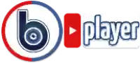 iBo Player app logo featuring a blue letter b icon and a red video play button.
