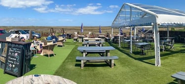 White Horse marsh bar , Brancaster Staithe