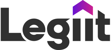 a purple and black square shaped object with a purple and pink background