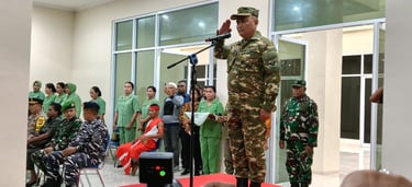 Prajurit Yonif TP di Bumi Jargaria, Memberikan Kontribusi Nyata Bagi Rakyat