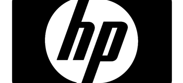 a hp logo on a hp logo