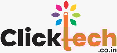 ClickTech testimonial for Ridhaan Technology’s digital marketing and SEO services, showcasing succes