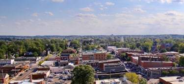 ARIEAL VIEW OF MARYSVILLE OHIO