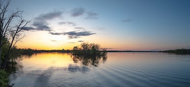 OVERLOOK AT HOOVER RESERVOIR IN GALENA OHIO
